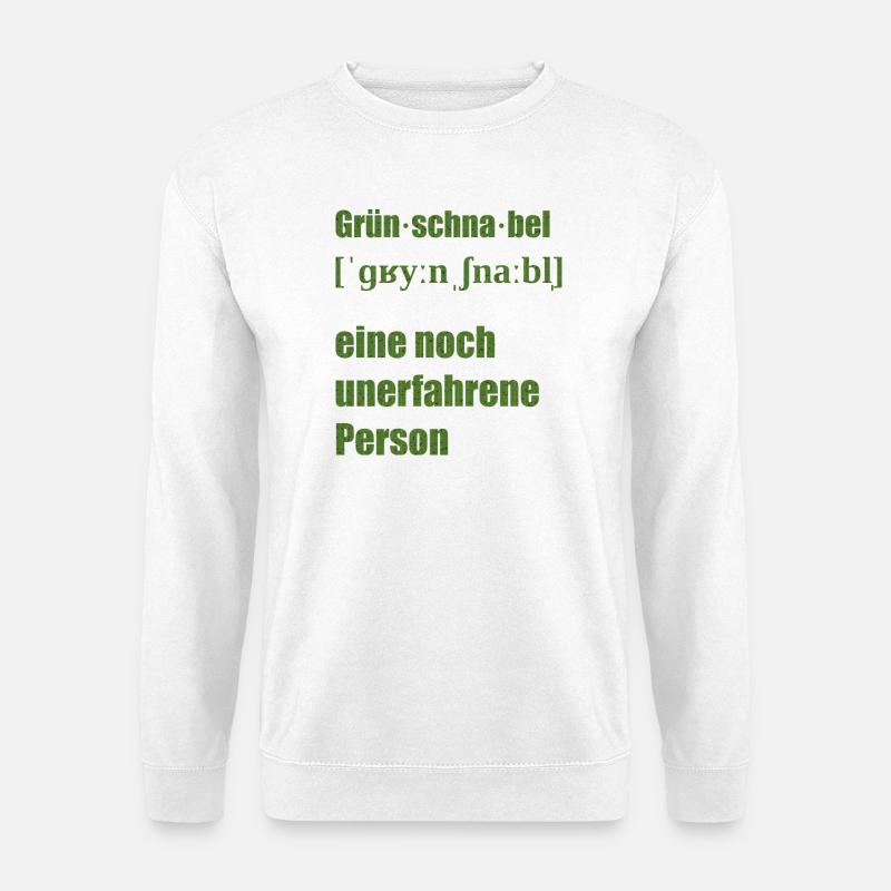 grünschnabel - Unisex Pullover - Weiß