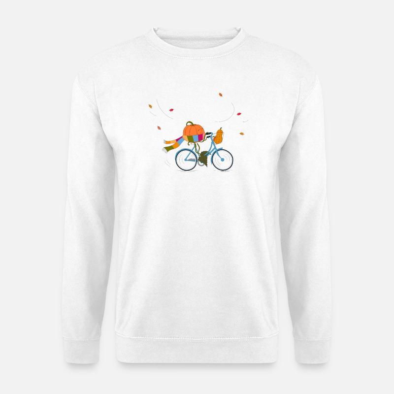 Tour de Kürbis - Unisex Pullover - Weiß