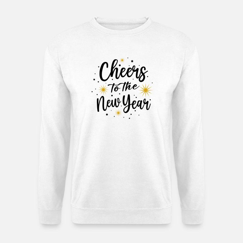 Golden Starburst Nightfall - Unisex Sweatshirt - white