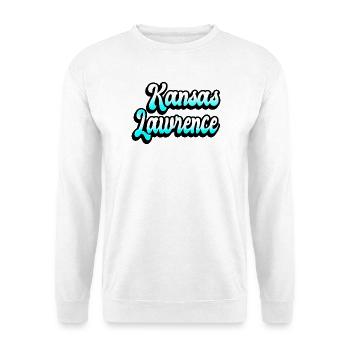 Lawrence Kansas Design - Unisex Pullover - Weiß - Vorne