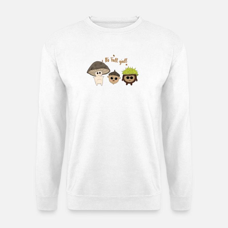 It's fall y'all - Unisex Sweatshirt - white