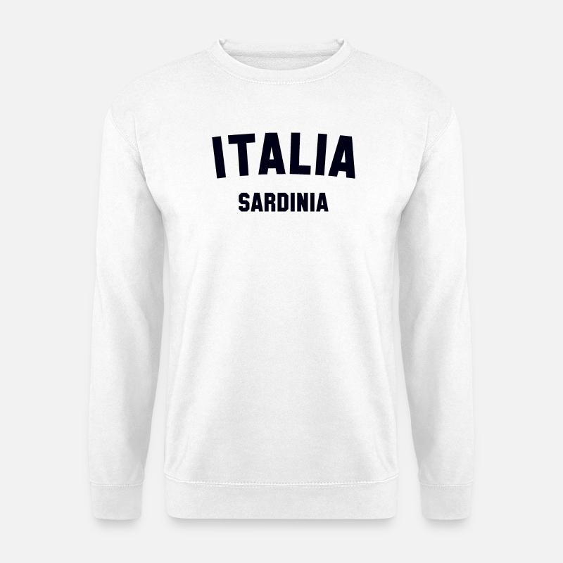 SARDINIEN Italia Italien - Unisex Pullover - Weiß