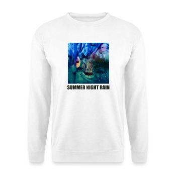 Sommernacht Regen Flügel Tropfen - Unisex Pullover - Weiß - Vorne