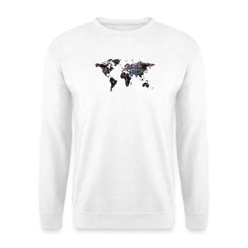 Weltreise - Europa, Landkarte - Unisex Pullover - Weiß - Vorne