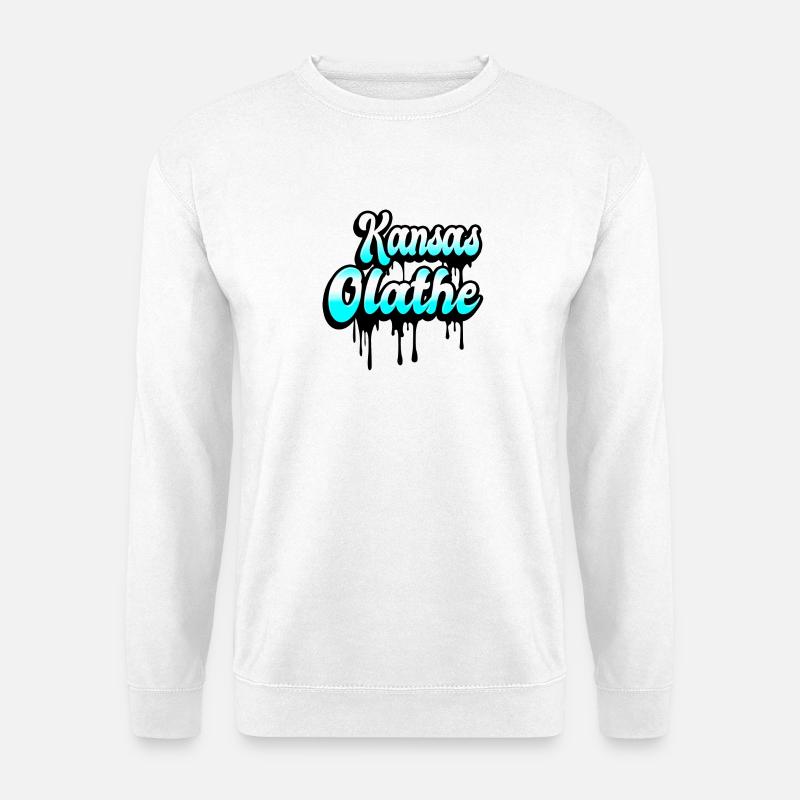 Olathe Kansas Design - Unisex Pullover - Weiß