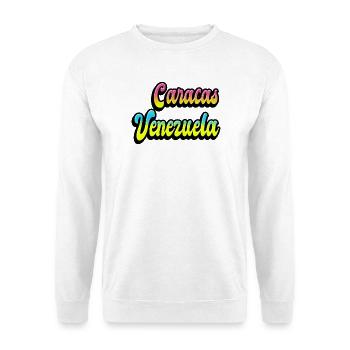 Caracas Venezuela Design - Unisex Sweatshirt - white - Front