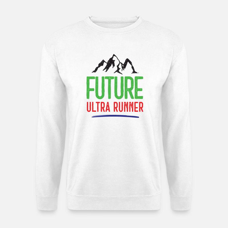 Future Ultra Runner - Unisex Pullover - Weiß