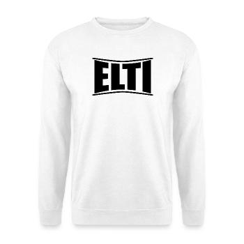 t-shirt Elti t-shirt gift idea - Unisex Sweatshirt - white - Front