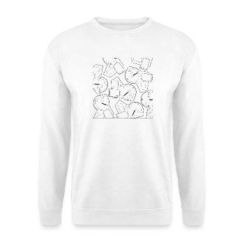 Orientierungslauf [05.1] [orienteering] [PX] - Unisex Pullover - Weiß - Vorne