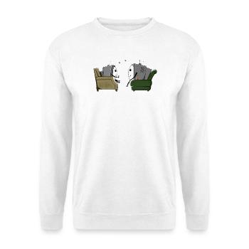 Television - Unisex Sweatshirt - white - Front