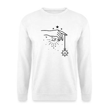 Libra zodiac astrology - Unisex Sweatshirt - white - Front