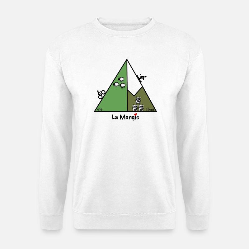 La Mongie - Unisex Sweatshirt - white