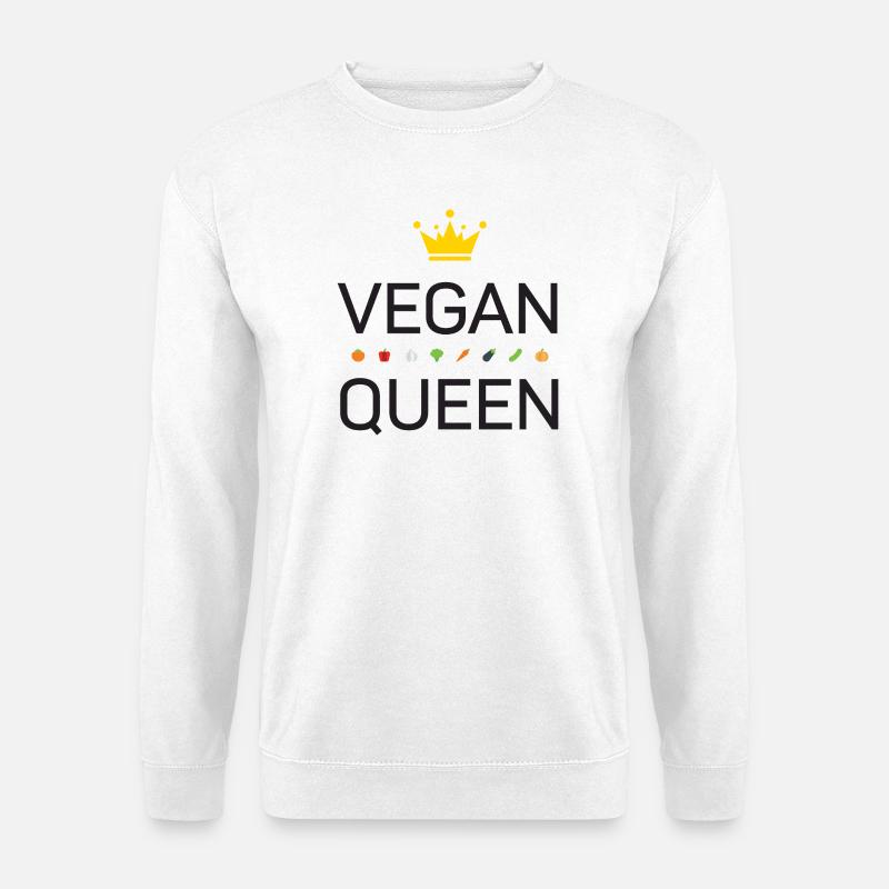 Vegan - Unisex Pullover - Weiß