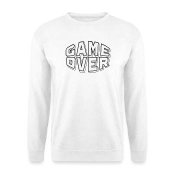 Spielende - Unisex Pullover - Weiß - Vorne
