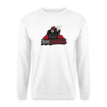 Heavy Chicken - Unisex Pullover - Weiß - Vorne