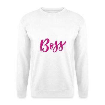 Mädchen - Unisex Pullover - Weiß - Vorne - Alina (178cm) & Michal (187cm)