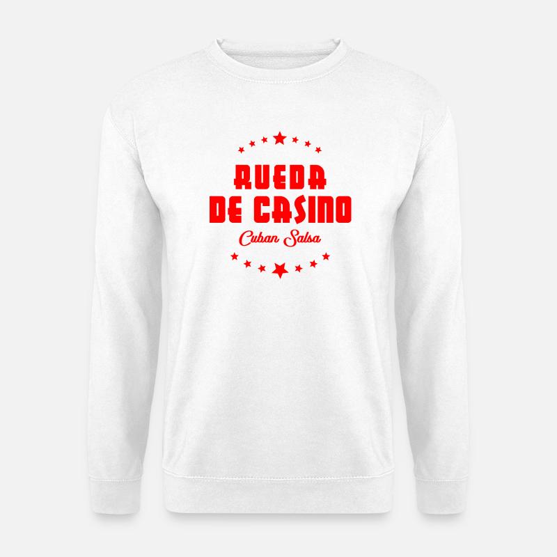 Rueda de Casino - Cuban Salsa - Unisex Sweatshirt - white