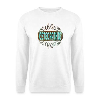 OSTEOPATHIE THERAPIE - PRAXIS - Unisex Pullover - Weiß - Vorne