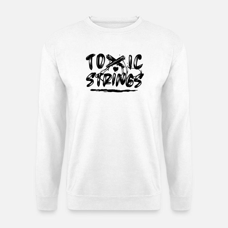Toxic Strings - Unisex Sweatshirt - white