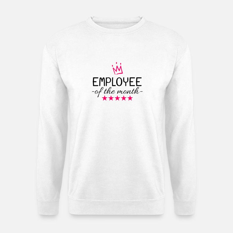 Cadeau de l’employé du mois - Sweat-shirt Unisexe - blanc