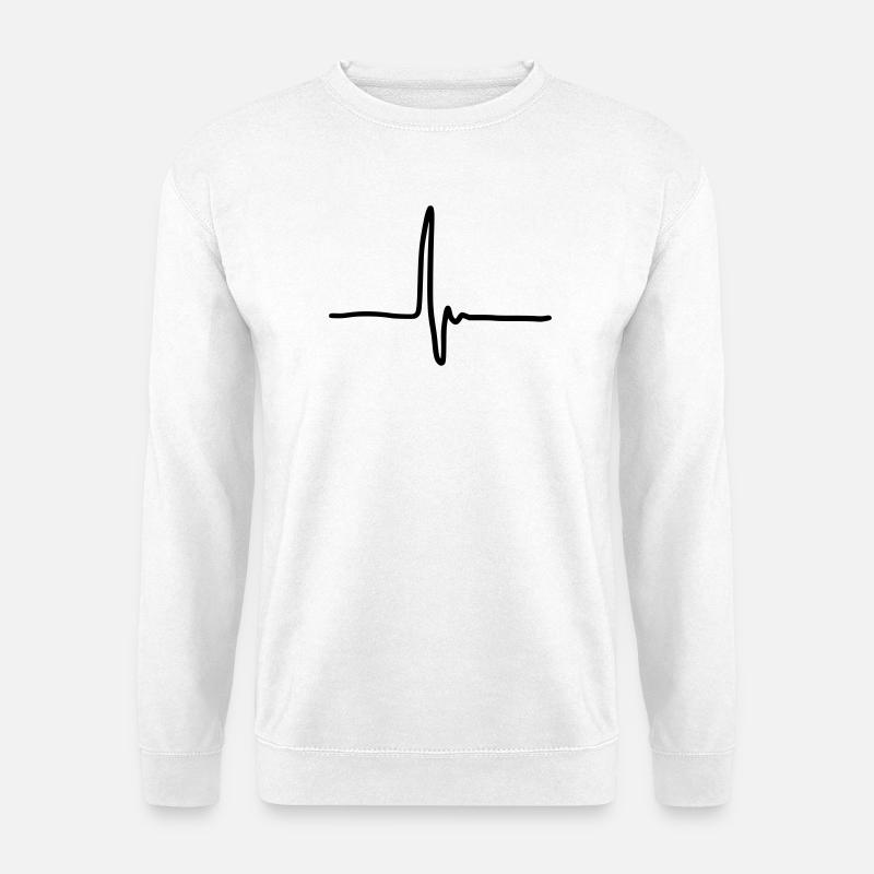 Stroke - Unisex Sweatshirt - white