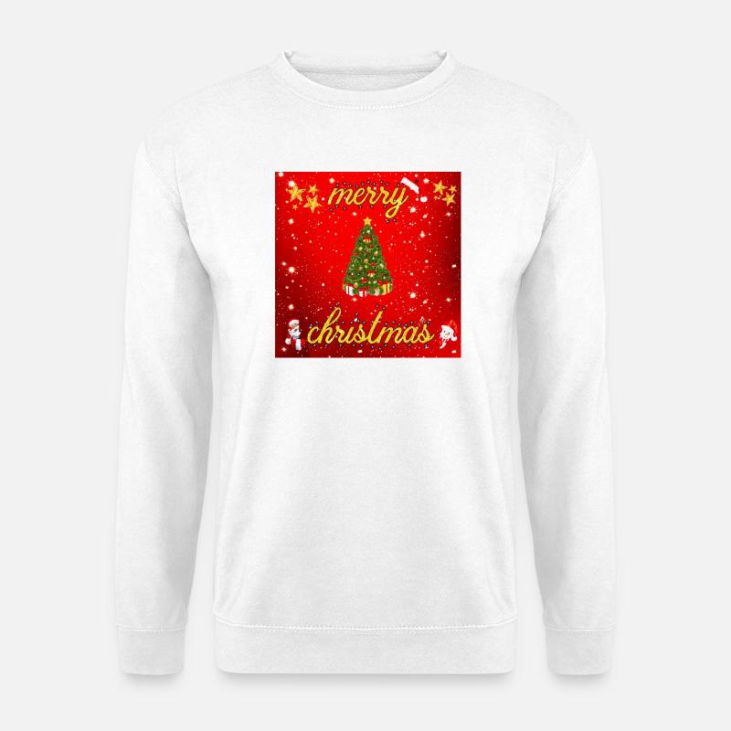 merry christmas version 2 - Unisex Sweatshirt - white