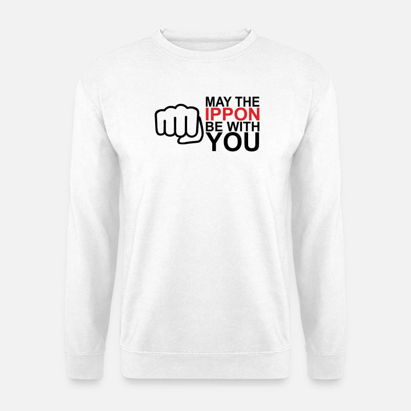 Que l’Ippon soit avec vous 2 - Sweat-shirt Unisexe - blanc