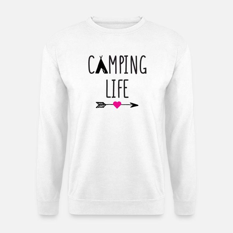 Camping Life - Unisex Sweatshirt - white