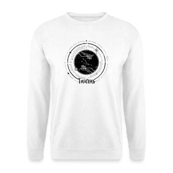 Mitternachtsfunken-Emblem - Unisex Pullover - Weiß - Vorne