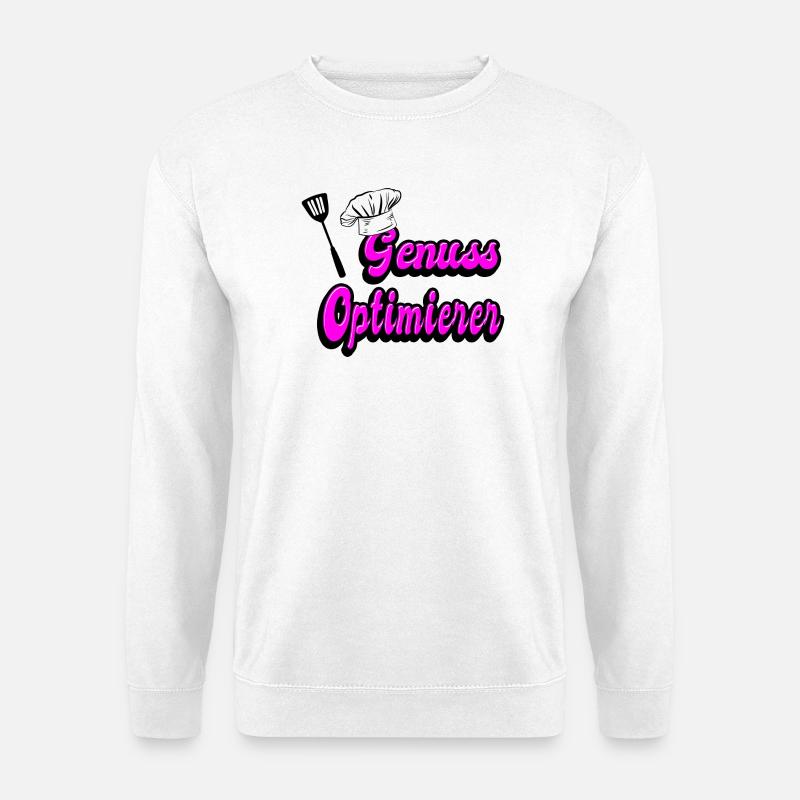 Enjoyment Optimizer - Unisex Sweatshirt - white