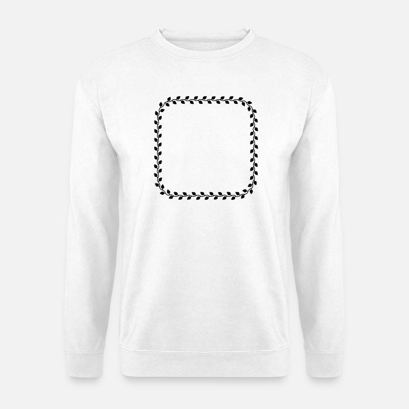 Rahmenblech - Unisex Pullover - Weiß