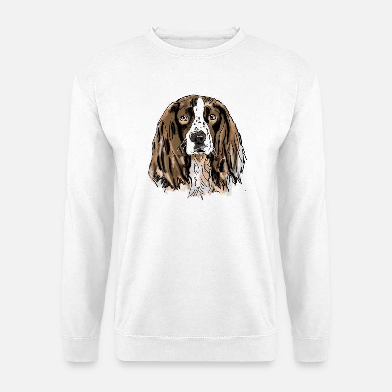 Spaniel - Unisex Sweatshirt - white