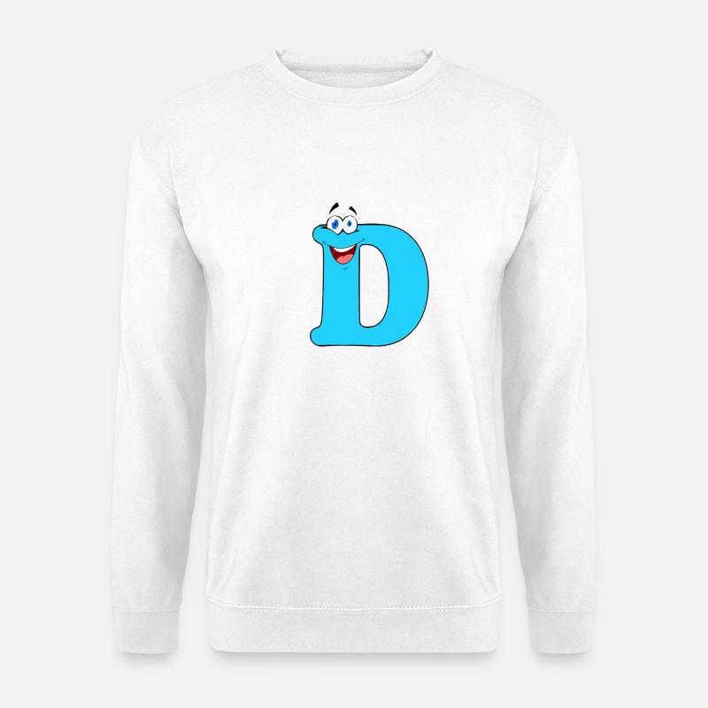 D - Unisex Pullover - Weiß