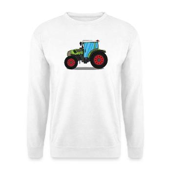 Tractor - Unisex Sweatshirt - white - Front