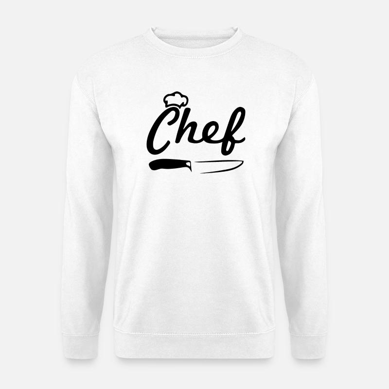 Chef V2 - Unisex Sweatshirt - white