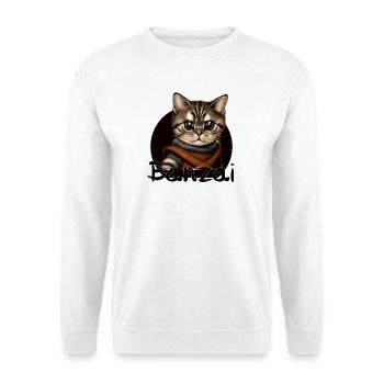 Banzai Cat Space Adventure - Unisex Sweatshirt - white - Front