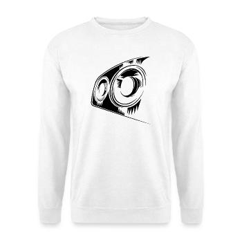 gtr skyline symbol cars Auto Licht Symbol icon - Unisex Pullover - Weiß - Vorne