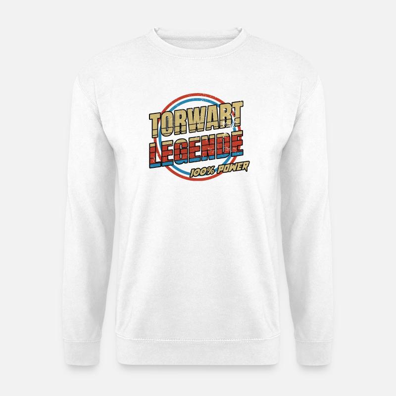 Torwart Legende - Unisex Pullover - Weiß