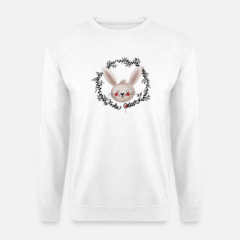Vampire Easter Happy Easter Illustration - Unisex Sweatshirt - white