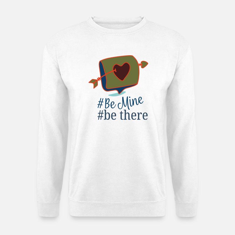 valentinstag - Unisex Pullover - Weiß