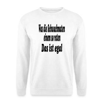 Schwachmaten - Unisex Pullover - Weiß - Vorne