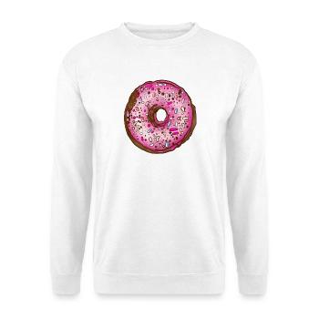 Doughnut - Unisex Sweatshirt - white - Front