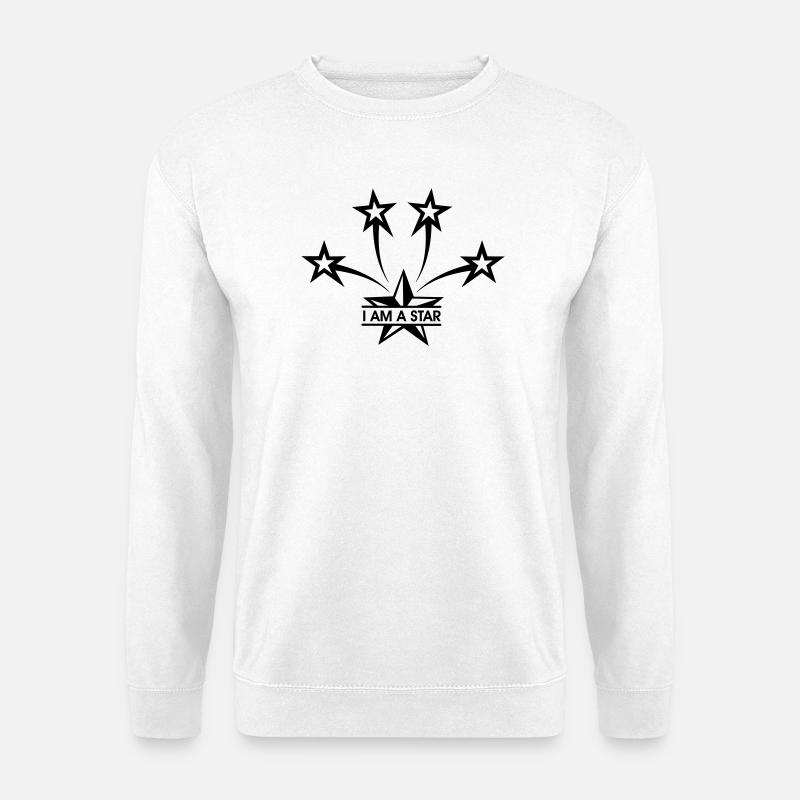 I'm a star - Unisex Sweatshirt - white