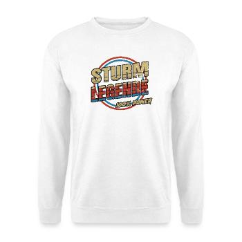 Sturm Legende - Unisex Pullover - Weiß - Vorne