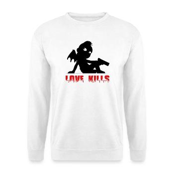 Love Kills 2 - Unisex Sweatshirt - white - Front