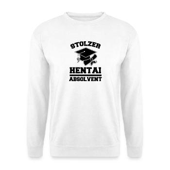 Nerdy Manga Anime Japan Kanji Japanese Statement - Unisex Sweatshirt - white - Front