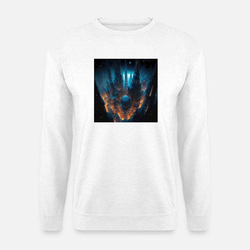 Megalopolis Alien 01 - Unisex Pullover - Weiß
