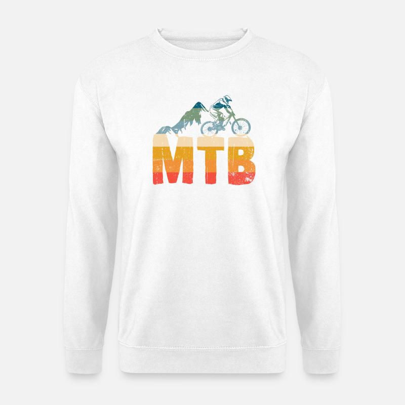MTB Summit Gradient Rider - Unisex Sweatshirt - white