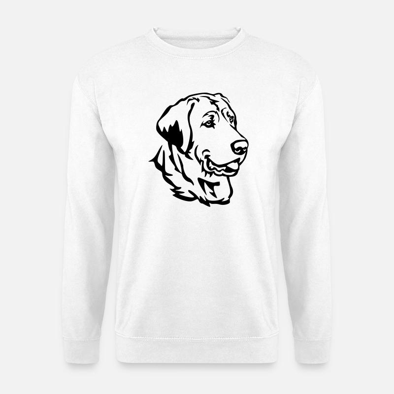 Broholmer Kopf - Unisex Pullover - Weiß