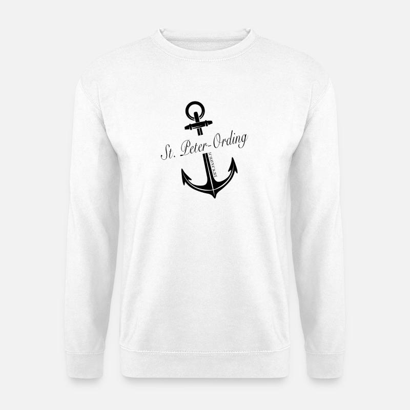 St. Peter-Ording - Unisex Pullover - Weiß